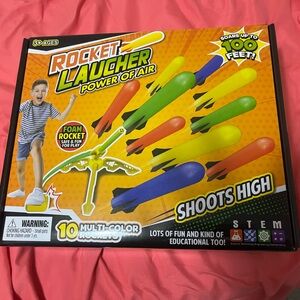 Rocket Launcher Power of Air Toy Set